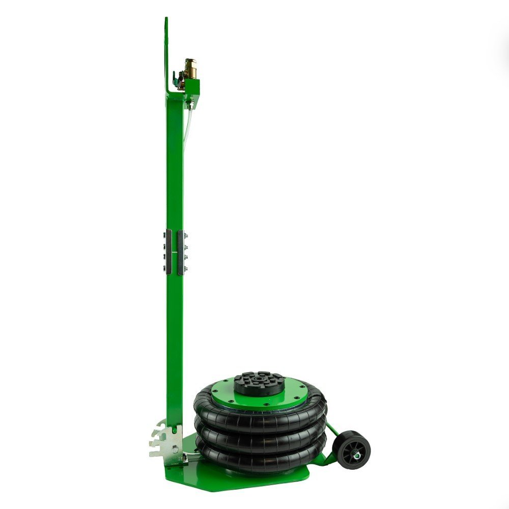 DSD TOOLS 3 TON PNEUMATIC TRIPLE AIR BAG TROLLEY JACK IN GREEN DS1839 - Image 4