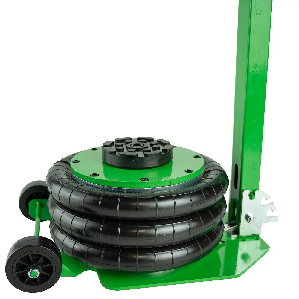 DSD TOOLS 3 TON PNEUMATIC TRIPLE AIR BAG TROLLEY JACK IN GREEN DS1839 - Image 6