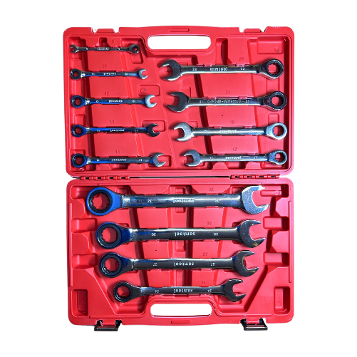 13PCS GEAR WRENCH IN RED BOX