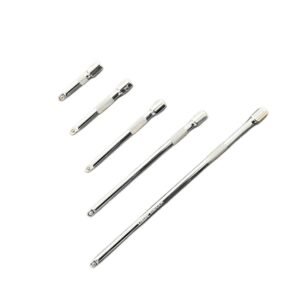 DSD TOOLS 5PC 1/4″ DR EXTENSION BAR SET – SATIN FINISH DS1467