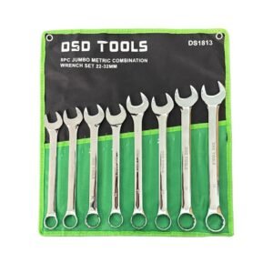 DSD TOOLS 8PC JUMBO METRIC COMBINATION WRENCH SET 22-32MM DS1813