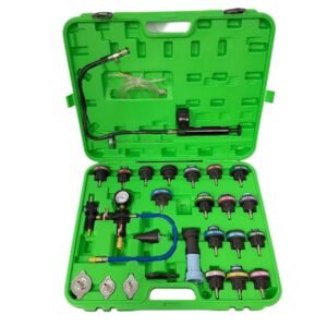DSD TOOLS 28PC COOLANT SYSTEM PRESSURE TESTER & REFILL KIT DS1838