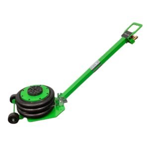 DSD TOOLS 3 TON PNEUMATIC TRIPLE AIR BAG TROLLEY JACK IN GREEN DS1839