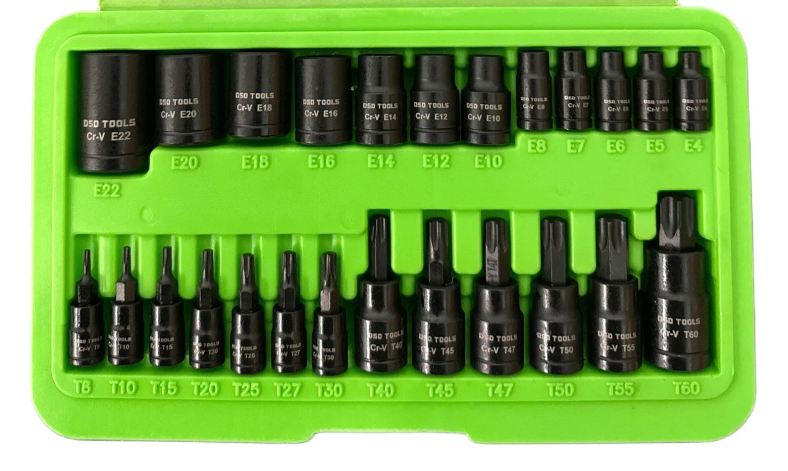 25pc Impact E Star Sockets & Star Bit Sockets DS1176 - Image 2