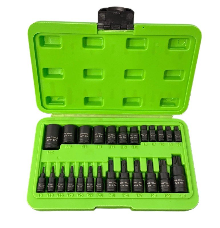 25pc Impact E Star Sockets & Star Bit Sockets DS1176