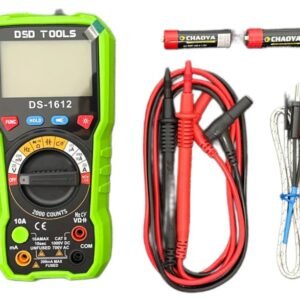 DSD TOOLS LCD DIGITAL MULTIMETER – NCV – AC & DC 4-600V 10MA-10A DS1612