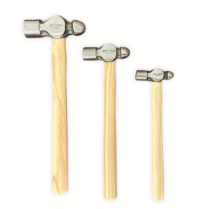 DSD TOOLS 3PC SET BALL PEIN HAMMERS – OAK WOOD HANDLE DS1852
