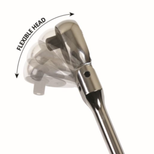 US PRO 3/8" DR STRAIGHT TAIL FLEXI RATCHET 72T 4122