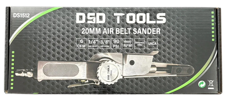 DSD TOOLS 20MM AIR BELT SANDER DS1512 - Image 3