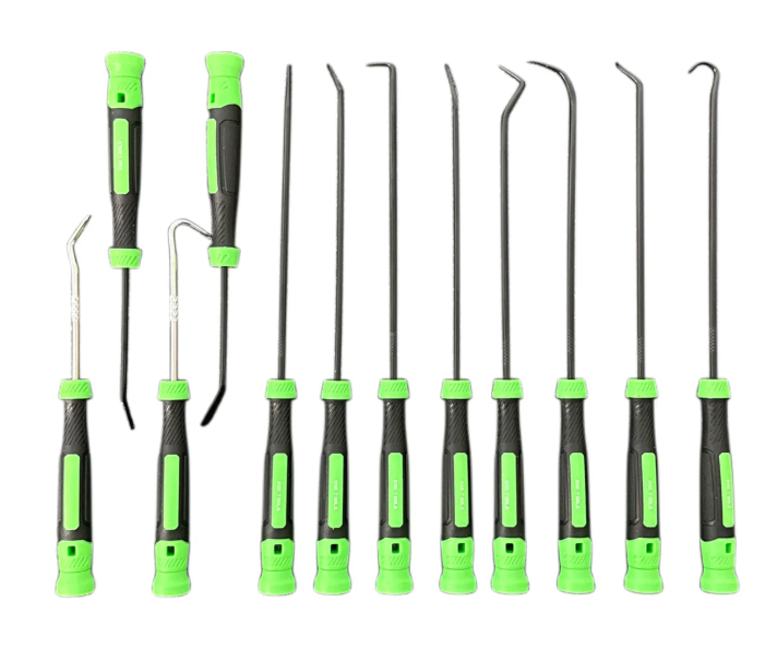 DSD TOOLS 12PC PICK AND HOOK SET & SPOON TIP O RING & OIL SEAL REMOVER SET DS1603
