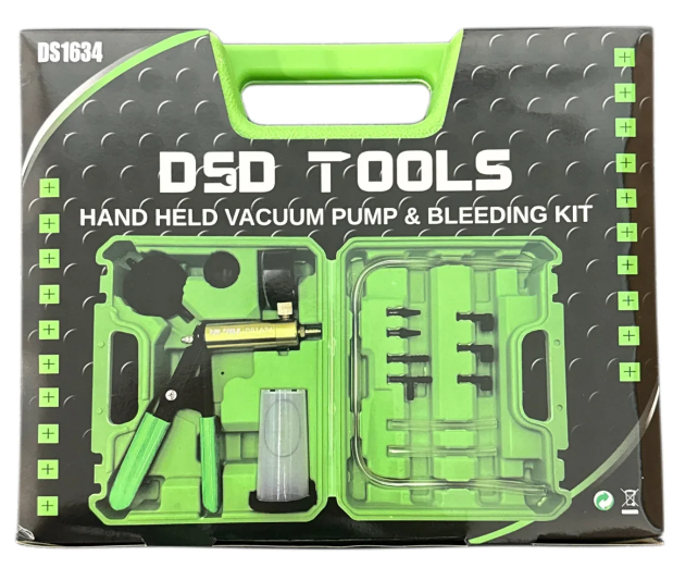 DSD TOOLS HAND HELD VACUUM PUMP & BLEEDING KIT DS1634 - Image 2