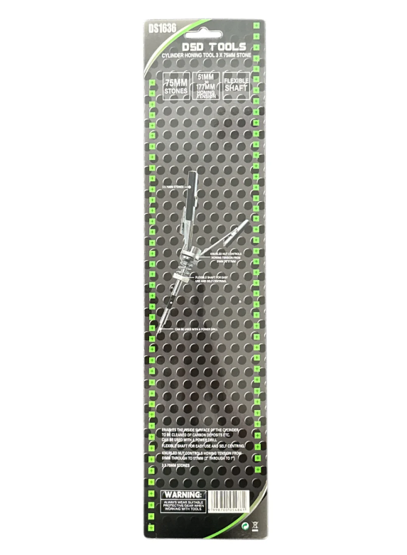 DSD TOOLS CYLINDER HONING TOOL 3 X 75MM STONE DS1636 - Image 4