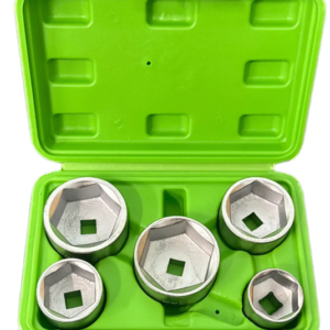 DSD TOOLS 5PC 3/8″ DR LOW PROFILE FILTER WRENCH SET DS1646