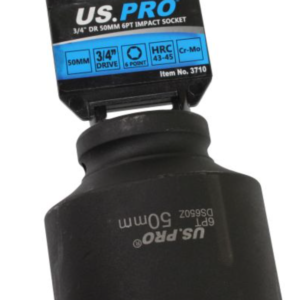 US PRO 3/4" DR 50MM 6PT IMPACT SOCKET 3710