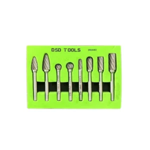 8PC TUNGSTEN CARBIDE BURR SET DS1693