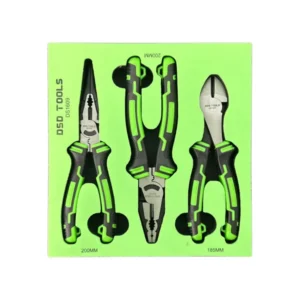 DSD TOOLS 3PC HEAVY DUTY 8″ FINISH PLIERS SET DS1609
