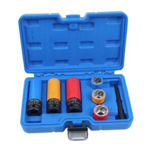 US PRO 7PC 1/2" DRIVE DAMAGED WHEEL NUT REMOVER KIT  7650