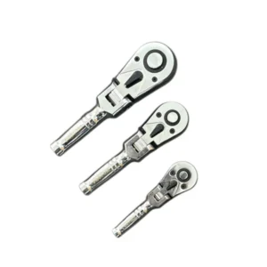 DSD TOOLS 3PC STUBBY FLEXI HEAD RATCHET SET 1/4″ 3/8″ & 1/2″ DRIVES DS1875