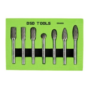 DSD TOOLS 7PC CARBIDE BURR SET DS1695