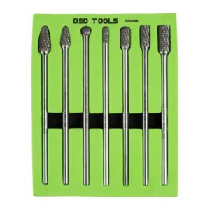 DSD TOOLS 7PC LONG CARBIDE BURR SET DS1696