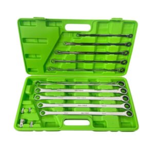 DSD TOOLS 14PC EXTRA LONG DOUBLE RING SINGLE GEAR RATCHET SET DS1887