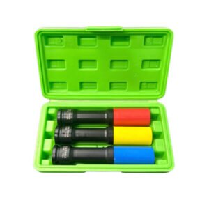 DSD TOOLS 3PC 1/2″ DR EXTRA DEEP IMPACT SOCKETS FOR ALLOY WHEELS DS1868