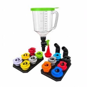 DSD TOOLS 18PC MASTER ENGINE OIL FUNNEL FILLING KIT DS1928